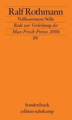 Produktbild von Vollkommene Stille