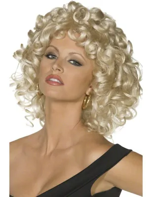 Produktbild von Grease-Perücke Damenperücke blond