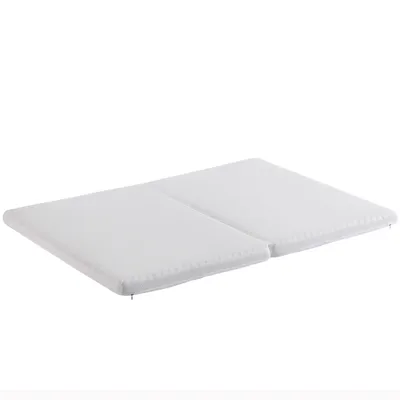 Obrázek produktu pro Skládací matrace Merax 140x200 cm - tuhost H3, certifikovaná Oeko-Tex, prodyšná, skládací na 140x100 cm, s protiskluzovým dnem a pratelným potahem