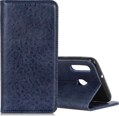 Produktbild von Mobigear Classic Elegance  Samsung Galaxy A40 Hülle Klapphülle Geldbörse - Blau