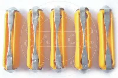 Produktbild von Gelbe Torpedosicherung 5 A für Fahrzeuge, nach DIN/ISO 72581/1, 5 Stück Set