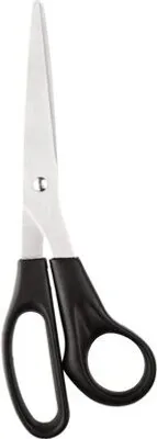 Produktbild von 96x Universalschere 21cm lang mit Kunststoffgriff schwarz
