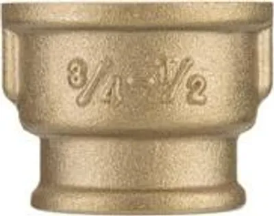 Obrázok produktu pre Złączka Mosiężna Redukcyjny Gwint Z/W 1/2*3/8