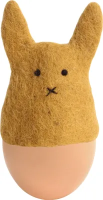 Obrázek produktu pro Čepička na vajíčko okrový zajíček