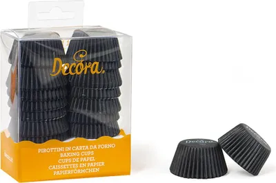 Produktbild von Pappbecher Schwarz 32x22 mm DECORA 200 Stück