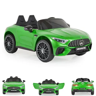 Produktbild von Moni Kinder Elektroauto Mercedes-Benz DK-SL63 Zweisitzer Fernbedienung Bluetooth grün