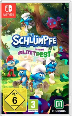 Produktbild von Die Schlümpfe, Mission Blattpest, 1 Nintendo Switch-Spiel (Standard Edition)