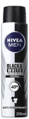 Produktbild von Nivea Deodorant-Spray 250 ml für Männer, Black & White Invisible