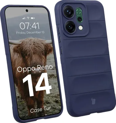 Produktbild von Robuste Handyhülle für Oppo Reno 14, Bizon Case Tur, Dunkelblau