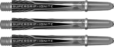Produktbild von Harrows - Dart-Schäfte "Supergrip Ignite" RD3611 (45 mm) (Schwarz/Grau)