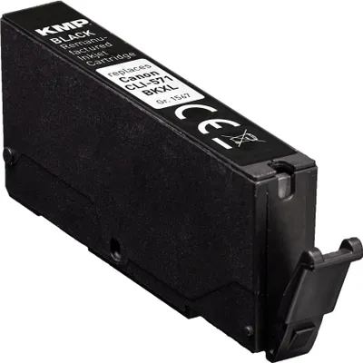 Produktbild von KMP schwarz Druckerpatrone kompatibel zu Canon CLI-571 XL BK - Kompatibel - Tintenpatrone