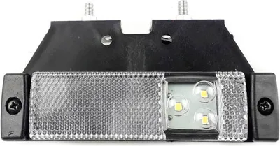 Produktbild von Weiße LED-Seitenleuchte, mit Halterung | ITM720309