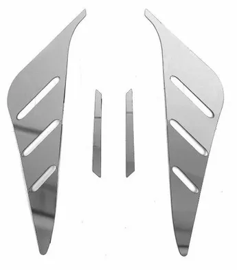 Immagine prodotto di Modanatura spoiler modanatura bagagliaio per Hyundai Kona 2017-2020 acciaio inox argento 4x