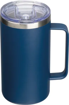 Produktbild von Thermo-Trinkbecher aus Edelstahl / 650ml / Farbe: dunkelblau