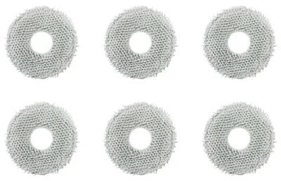 Zdjęcie produktu dla INF Zestaw 6 wymiennych ściereczek mopa kompatybilne z DJI ROMO / ROMO A / ROMO P - szare, poliester nylon mikrofibra