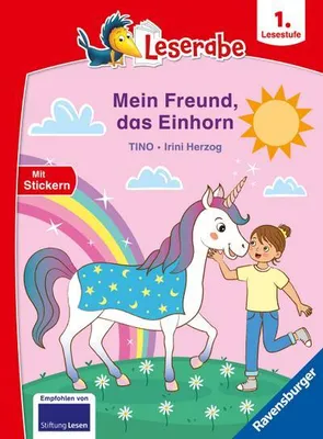 Immagine prodotto di Leserabe - 1. Lesestufe - Mein Freund, das Einhorn