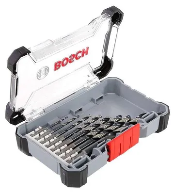Image de Coffret de 8 forets HSS impact control spécial métal BOSCH queue 6 pans 1/4 2608577146