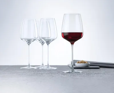 Produktbild von Spiegelau Willsberger Anniversary Rotweinglas, 4er Set, Rotwein Glas, Weinglas, Trinkglas, Kristallglas, 510 ml, 1416181