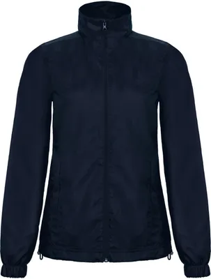 Produktbild von B&C JWI61 | Leichte Damen Windjacke ID.601 - Farbe: Navy - Größe: M