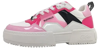 Immagine prodotto di Scarpe da trekking da donna Buffalo RSE V2, modello sportivo con lacci, colore rosa, ideali per il tempo libero