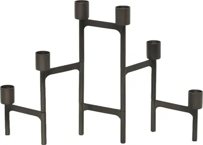 Produktbild von Retro Ridge Candelabra, schwarz