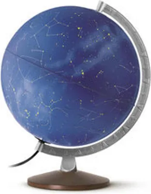 Obrázok produktu pre Räthgloben súhvezdie osvetlený glóbus 30cm D, 39cm H, dvojitý obraz