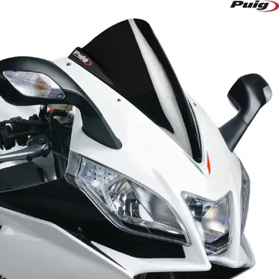 Produktbild von PUIG 4945N Z-Racing Scheibe passend fuer APRILIA RSV4 Schwarz