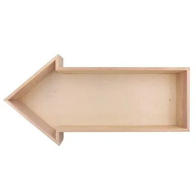 Produktbild von Holzregal Pfeil 40 x 20 x 7 cm
