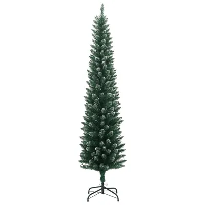 Obrázok produktu pre vidaXL Umelý vianočný stromček slim 150 LED 150 cm