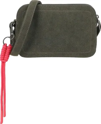 Image de Fritzi aus Preußen sac à épaule bandoulière Jony Suede Jacky Cross Bag Dark Olive vert foncé