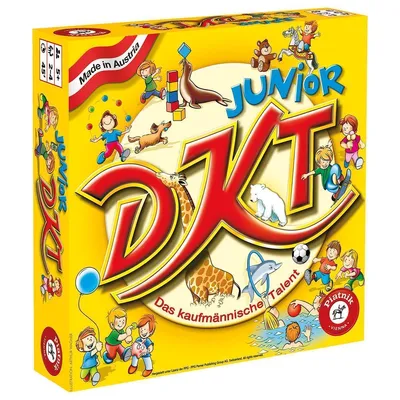 Produktbild von DKT Junior Brettspiel, 2-4 Spieler, ab 5 Jahren, DE-Ausgabe
