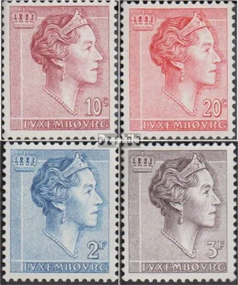Produktbild von Briefmarken Luxemburg 1961 Mi 643-646 (kompl.Ausg.) postfrisch Charlotte
