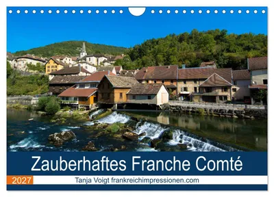 Produktbild von Zauberhaftes Franche Comté (Wandkalender 2027 DIN A4 quer), CALVENDO Monatskalender