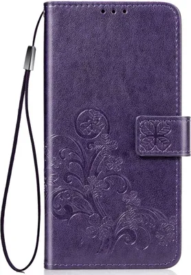 Produktbild von König Design Hülle kompatibel mit Nokia 44959 Kunstleder Handyhülle - Handy Case Violett