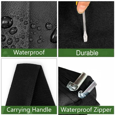 Produktbild von Aufbewahrungsbeutel, wasserdichtes Oxford-Material, 120 l, 2 Stück, für Kleidung und Bettwäsche