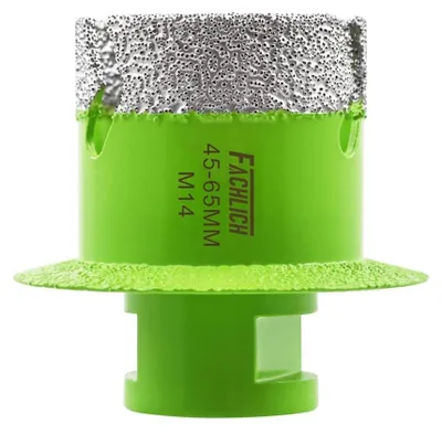 Image de Forets diamantés de 45 mm pour le carrelage et la porcelaine, avec filetage M14