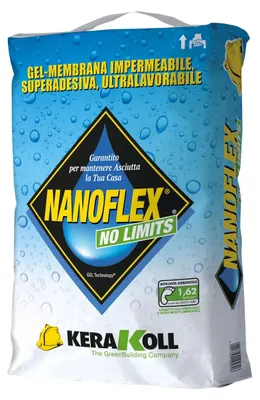 Immagine prodotto di MEMBRANA IMPERMEABILIZZANTE 'NANOFLEX NO LIMITS' KERAKOLL 20 Kg