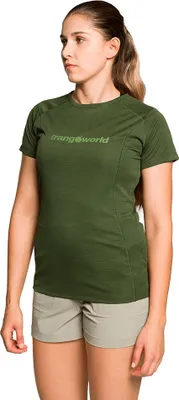 Produktbild von Trangoworld Demba Kurzarm-t-shirt Grün S Frau Grün S