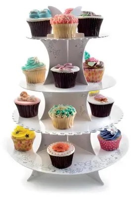 Image de Moule à muffins Ibili 16-20, en carton, 34,5 x 44 cm, blanc