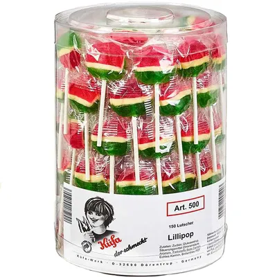 Immagine prodotto di Küfa Lillipop lecca-lecca alla frutta deliziosi 150 pezzi 1700g