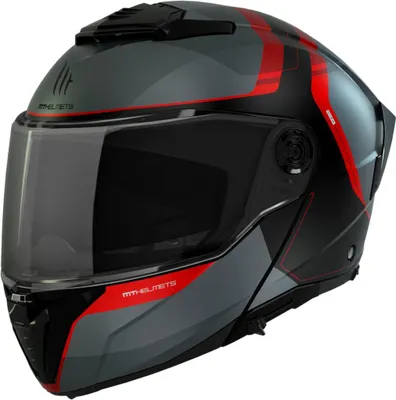 Produktbild von MT ATOM 2 SV EMALLA matt grau-rot XS XS in grau/rot