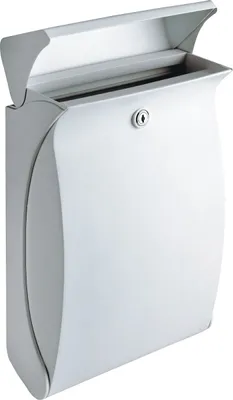 Image de BURG-WÄCHTER Boîte aux lettres Swing - 271 x 419 x 129 mm, blanc, plastique
