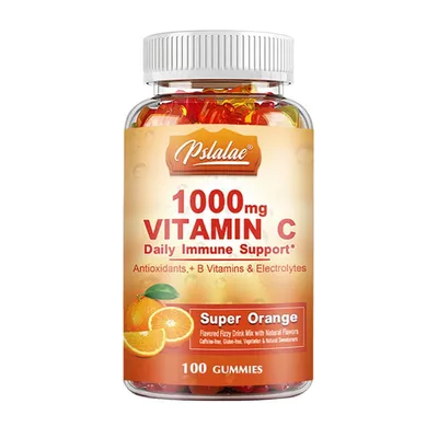 Immagine prodotto di Vitamine C Gummies 1000mg (100 orsetti gommosi) integratore alimentare, pelle, energia, sistema immunitario