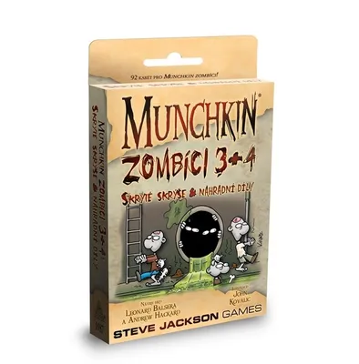 Zdjęcie produktu dla Asmodee Czech Republic Munchkin Zombíci 3+4