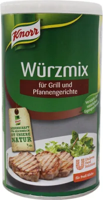 Produktbild von Knorr Würzmix für Grill und Pfannengerichte Gewürzmischung 500g