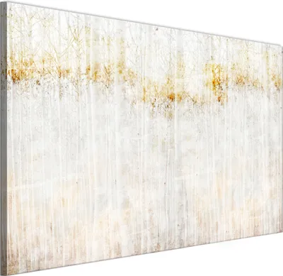 Image de LUMASOUL Tableau sur toile, toile motif nature, tableaux muraux cadre bois, 90x60cm forêt 5