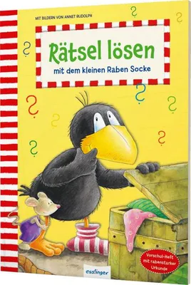Produktbild von Der kleine Rabe Socke: Rätsel lösen mit dem kleinen Raben Socke