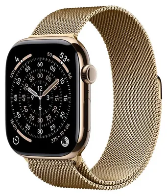 Produktbild von Crong Milano Steel - Pasek ze stali nierdzewnej do Apple Watch 44/45/46/49 mm (róowe zoto)