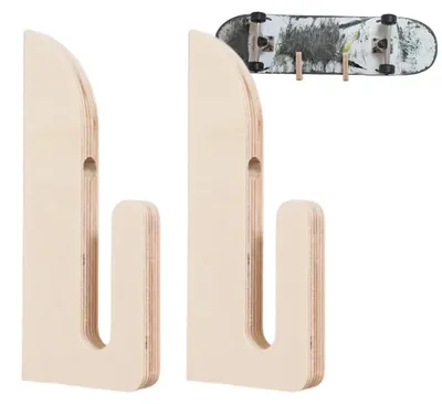 Immagine prodotto di Supporto a parete per skateboard, ideale per esposizioni decorative