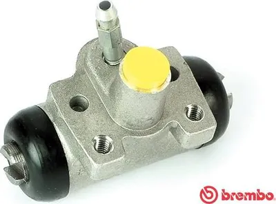 Produktbild von BREMBO Radbremszylinder Trommelbremse Hinten Links für HONDA CIVIC VII Hatchback (EU, EP, EV) A 12 844